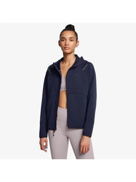Mikina Under Armour Unstoppable Fleece FZ Blue S modrá