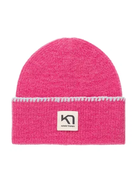 Шерстяная шапка Kari Traa розовая