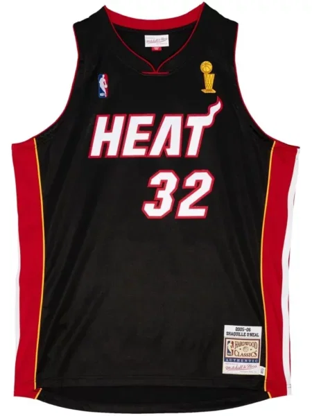 Cămașă Mitchell & Ness din jerseu negru