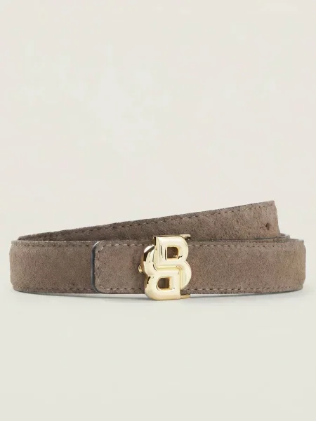 BOSS BLACK Curea | piele întoarsă negru