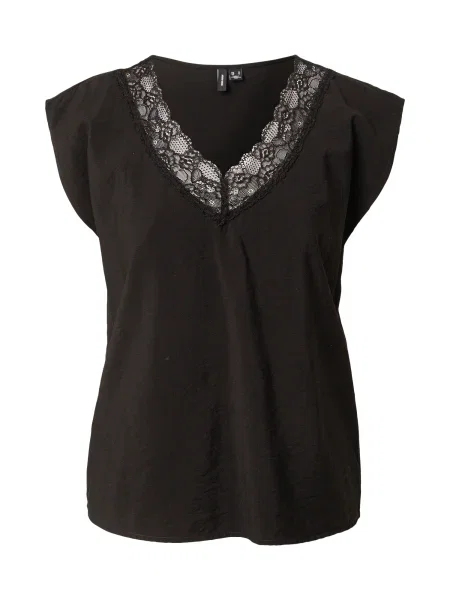 VERO MODA Bluză VMSAFA' negru