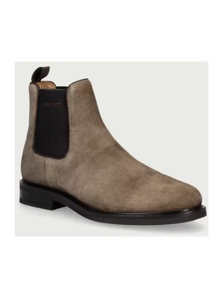 Botki Gant zamszowe beżowe