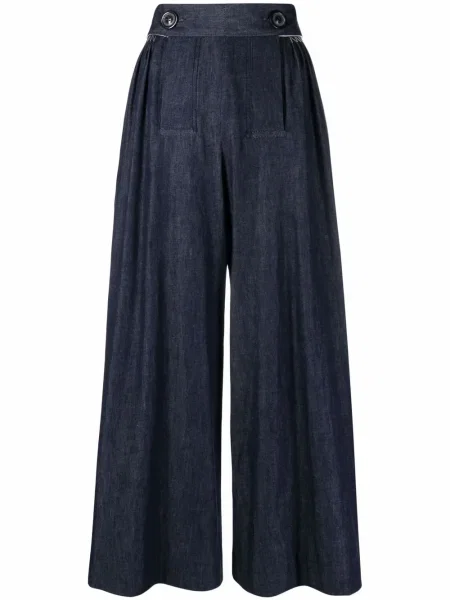 Pantaloni Maison Margiela albastru
