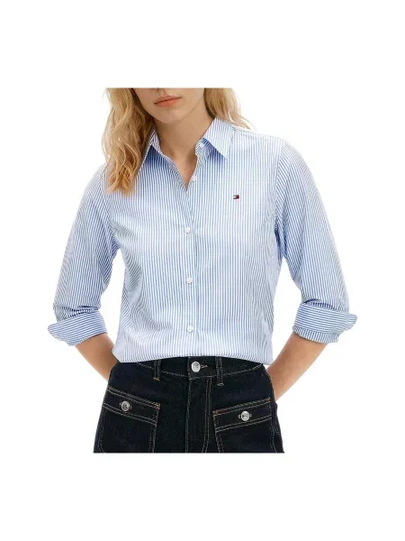 Bluză Tommy Hilfiger albastru