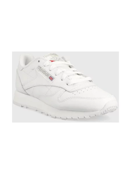 Sneakersy Reebok Classic Leather skórzane klasyczne białe
