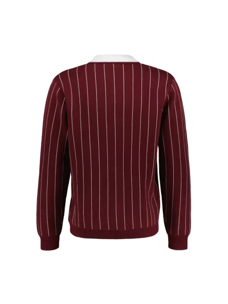 Dzianinowy sweter Les Deux czerwony