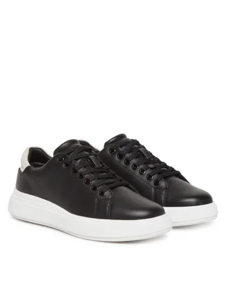 Calvin Klein Sneakers Cupsole Lace Up Suede Bt negru