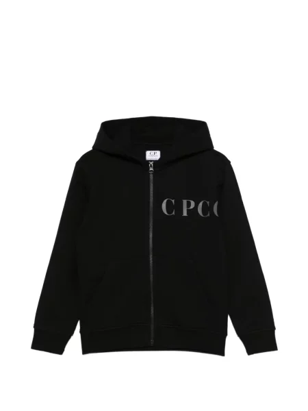 Bluza z kapturem dziecięca C.p. Company czarna