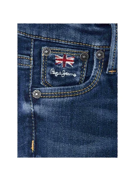 Blugi copii Pepe Jeans albastru