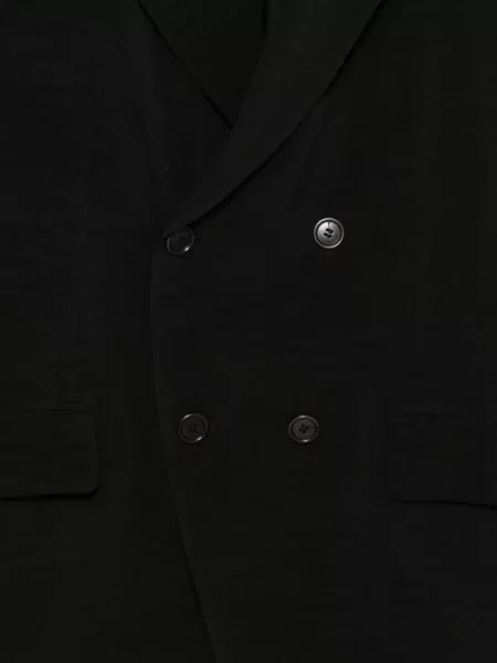 Geacă Giorgio Armani cu două rânduri de nasturi negru