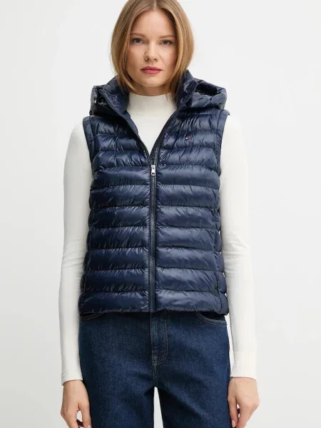 Елек Tommy Hilfiger зимен модел тъмносиньо