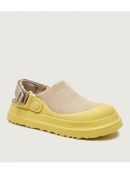 Sneakers UGG W Goldenglow Suede Clog Moonlight EUR 36 bej
