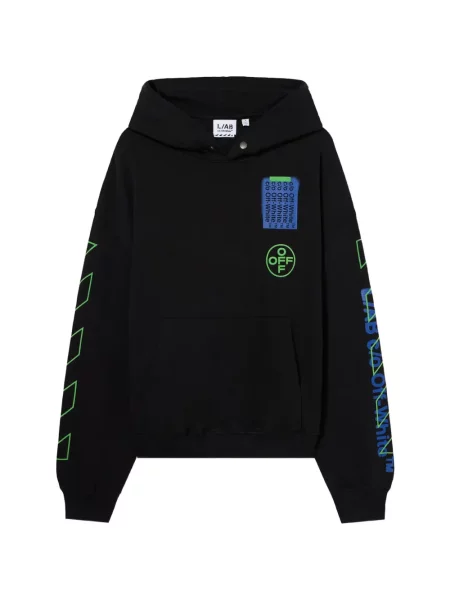 Суичър с качулка L/ab C/o Off-white бяло