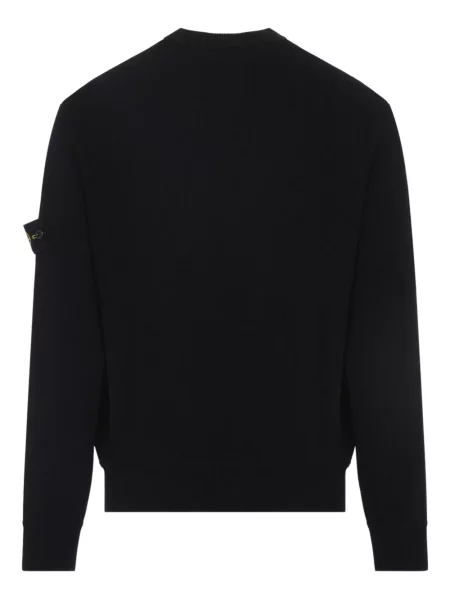 Pulover Stone Island cu strasuri negru