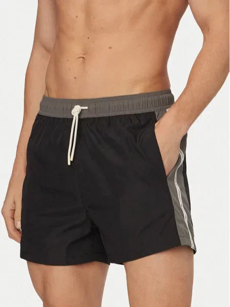 Plavecké šortky Emporio Armani černé