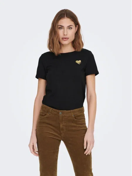 ONLY Tricou Kita negru