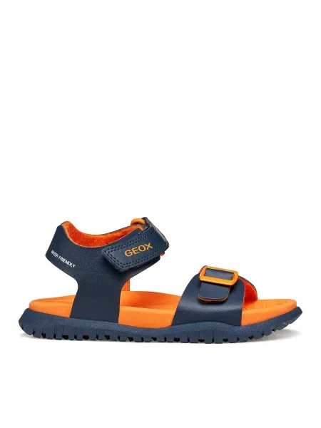 Sandali Geox J Sandal Fusbetto Bo M Mornarsko modra