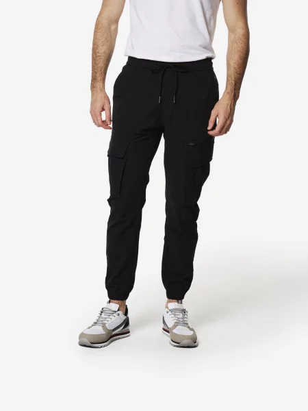 KOROSHI Pantaloni eleganți negru