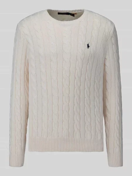 Polo Ralph Lauren Sweter Écru biały