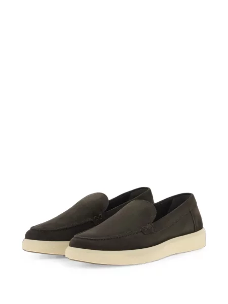Pantofi loafer Boggi Milano din piele de căprioară maro