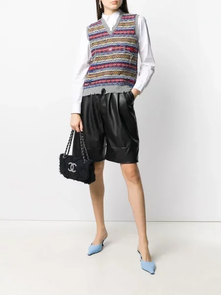 Kabelka Chanel Pre-owned modrá