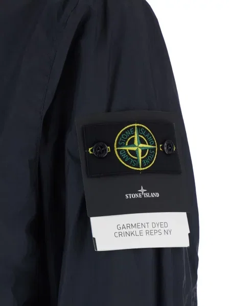 Geacă Stone Island cu strasuri albastru