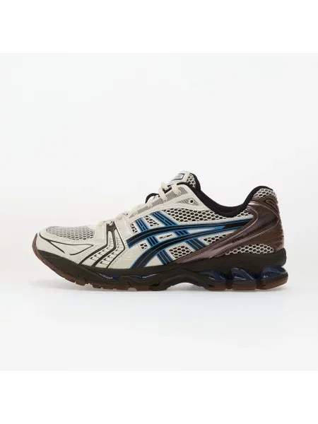 Buty do biegania Asics skórzane białe