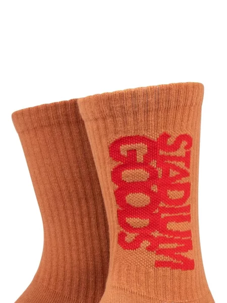 Skarpety Stadium Goods z logo pomarańczowe