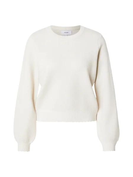 NÜMPH Pulover BIR SOLID fildeş