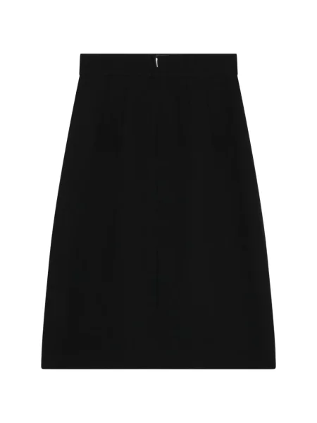 Fustă midi Dolce & Gabbana în linie A negru