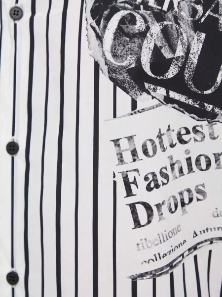 Koszula dżinsowa Versace Jeans Couture biała