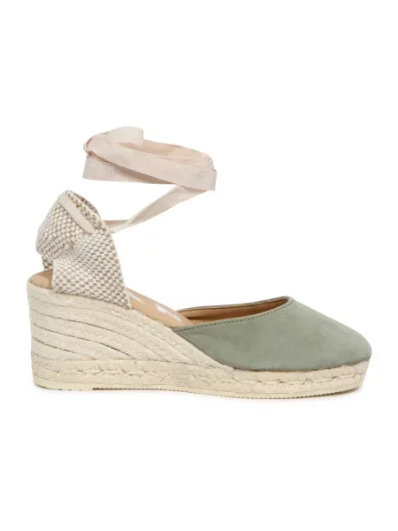 Espadryle Manebi zielone