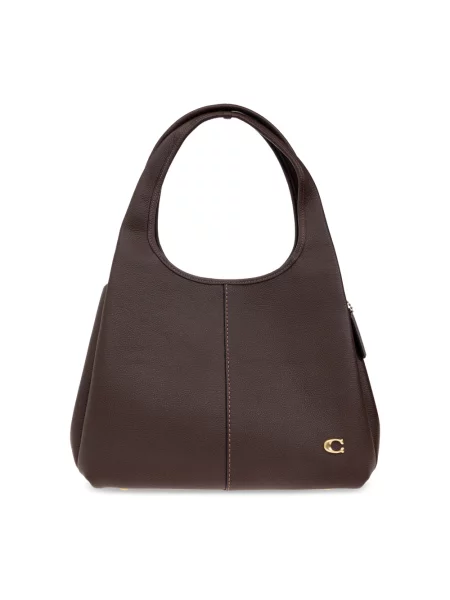 Coach torebka skórzana brązowy