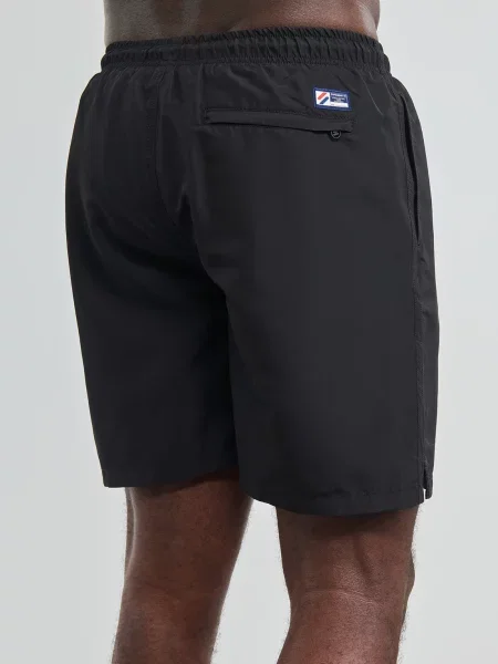 Scurt pantaloni Superdry negru