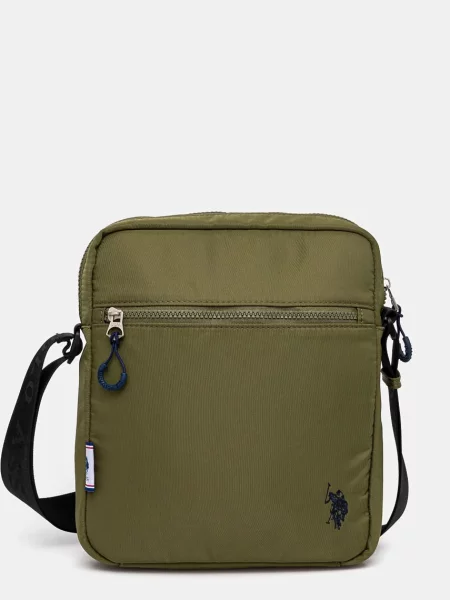 Чанта през рамо U.S. Polo Assn. Bigfork зелено