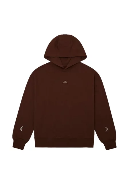 Πλεκτό hoodie Stadium Goods® με σχέδιο καφέ