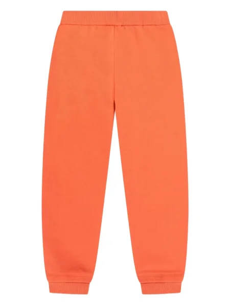 Dětské kalhoty Emporio Armani oranžové
