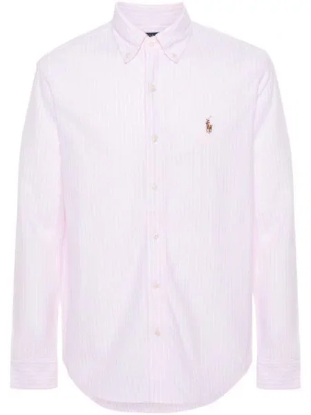 Odgovarati šilterica Polo Ralph Lauren karirana puplin bijela