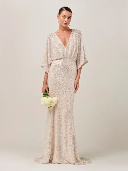 BWLDR Rochie de seară Isla pielii