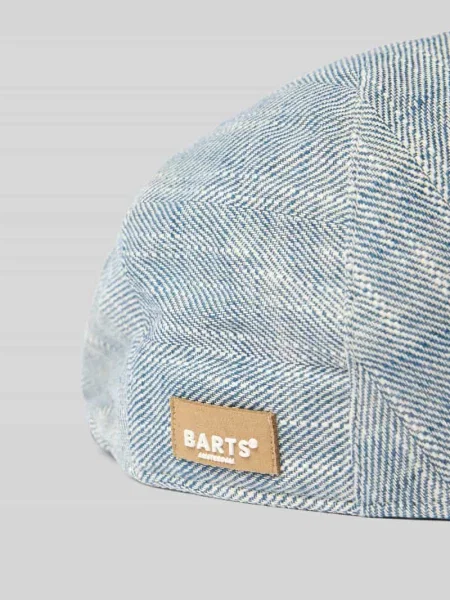 Kaszkiet z naszywką z logo model ‘Jarvis’ Barts błękitna