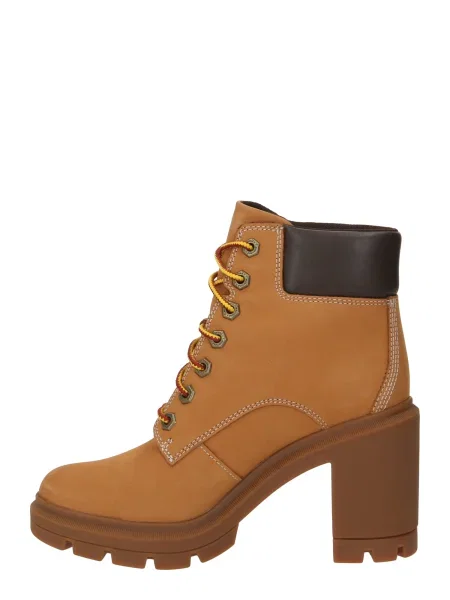 TIMBERLAND Fűzős rövid szárú csizmák Allington konyak / fekete barna