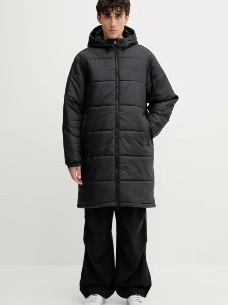 Яке adidas Originals Adicolor зимен модел черно