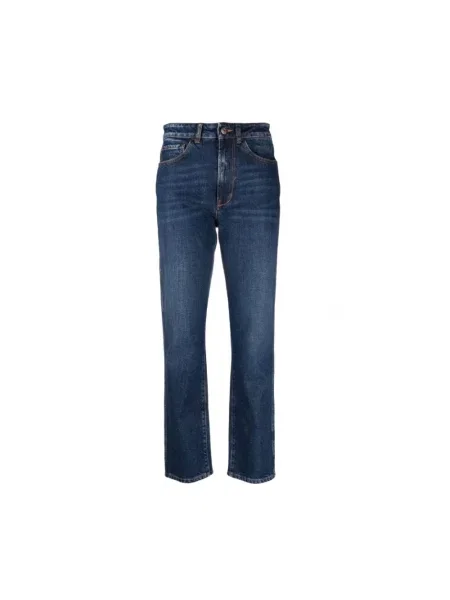 Jeansy straight leg 3x1 niebieskie