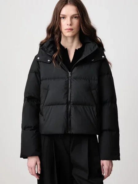Lacoste kurtka puchowa czarna