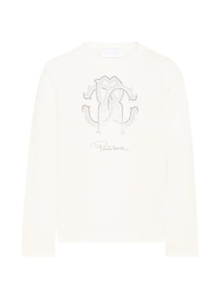 Dětské tričko Roberto Cavalli bílé