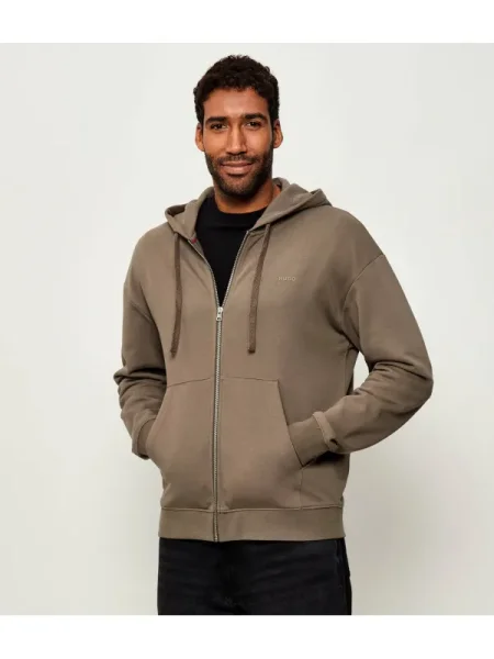 HUGO Hanorac Dapozip | Relaxed fit bej