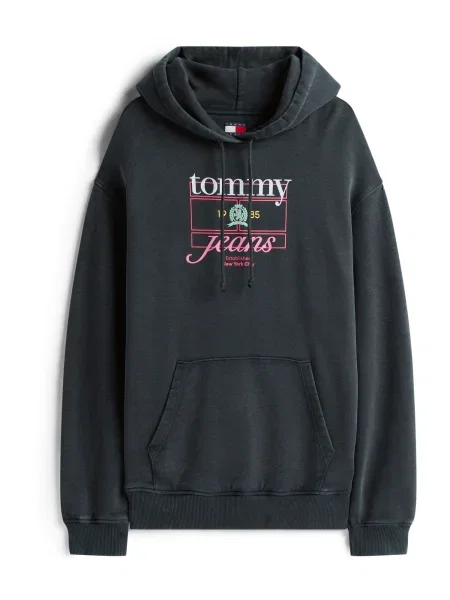 Mikina Tommy Jeans čierna