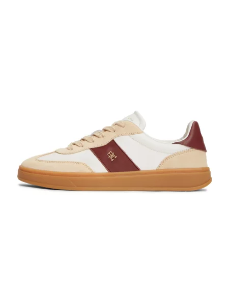 Sneakerși Tommy Hilfiger bej