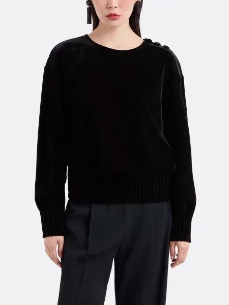 Світшот Emporio Armani чорний