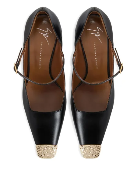 Pantofi cu toc Giuseppe Zanotti din piele negru